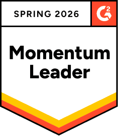 Insignia G2 Spring 2026 Momentum Leader otorgada a Collaborator