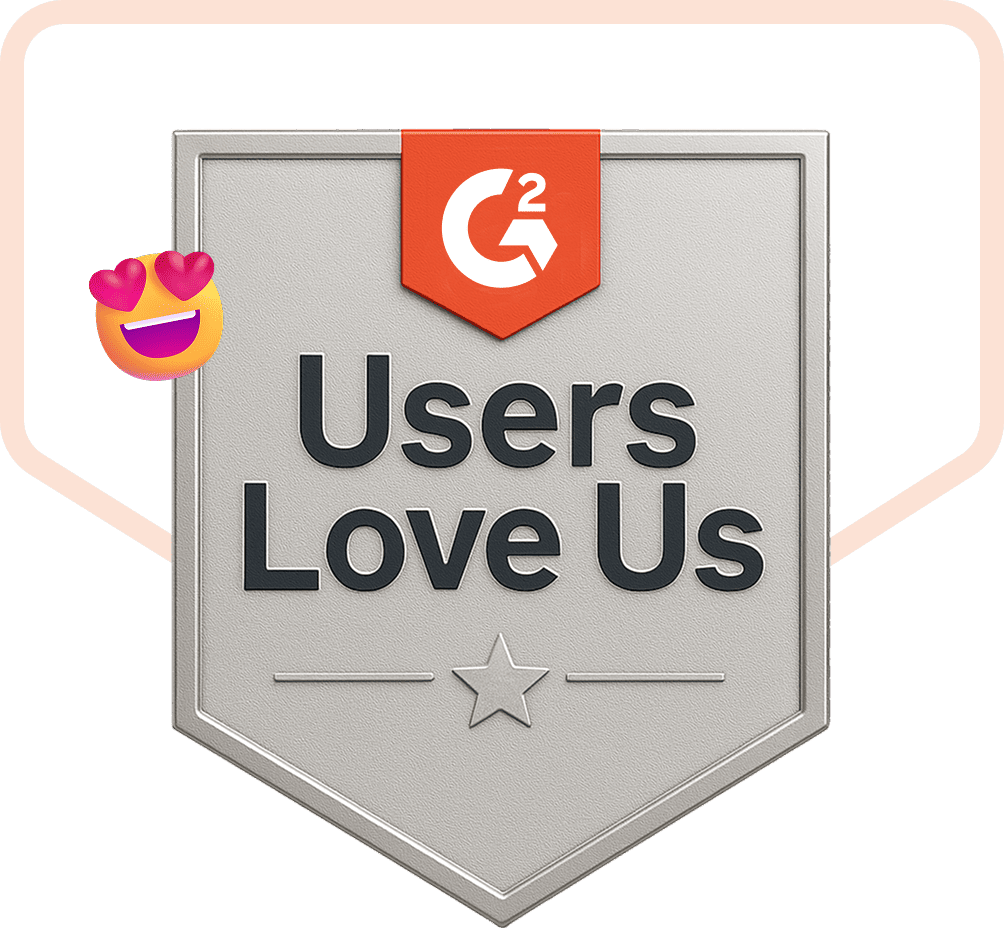 Distintivo "Users Love Us" de G2